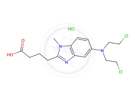 Chemical structure of Bendamustine HCl