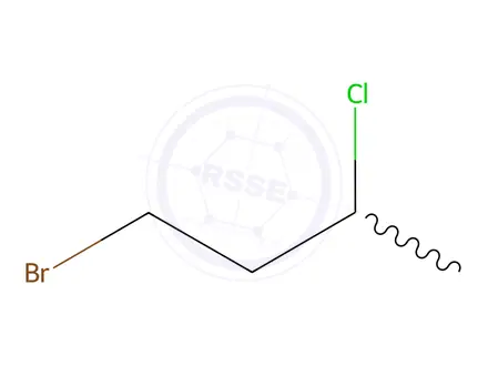 Chemical structure of 1-Bromo-3-chlorobutane