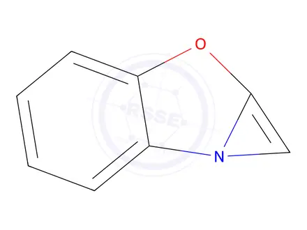 Chemical structure of Azirino[2,1-b]benzoxazole (9CI)