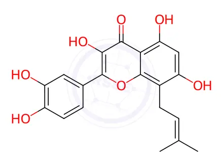 Chemical structure of Icariin Impurity 7