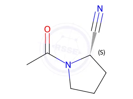 Chemical structure of Vildagliptin Impurity 222