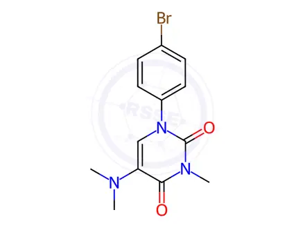 Chemical structure of Uracil Impurity 40