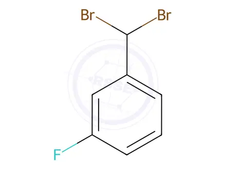 Chemical structure of 3-Fluorobenzal Bromide