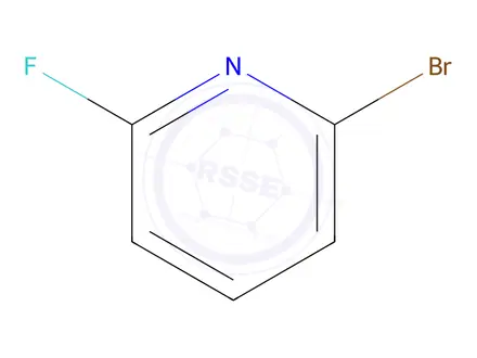 Chemical structure of 2-Bromo-6-fluoropyridine