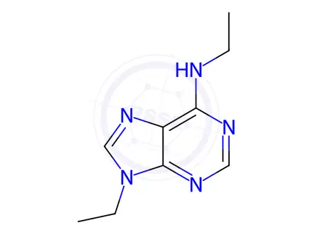 Chemical structure of N,9-Diethyl-9H-purin-6-amine