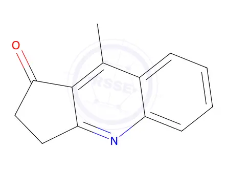 Chemical structure of 9-Methyl-2,3-dihydro-1H-cyclopenta[b]quinolin-1-one