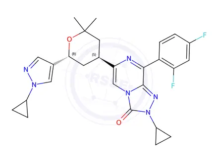 Chemical structure of Efinaconazole Impurity 100