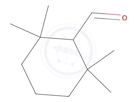 Chemical structure of 2,2,6,6-Tetramethylcyclohexanecarbaldehyde