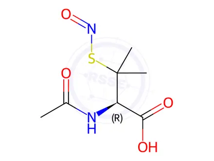 Chemical structure of Penicillamine Impurity 58