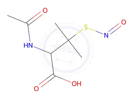Chemical structure of Penicillamine Impurity 55