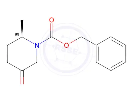 Chemical structure of Benzyl (R)-2-methyl-5-oxopiperidine-1-carboxylate