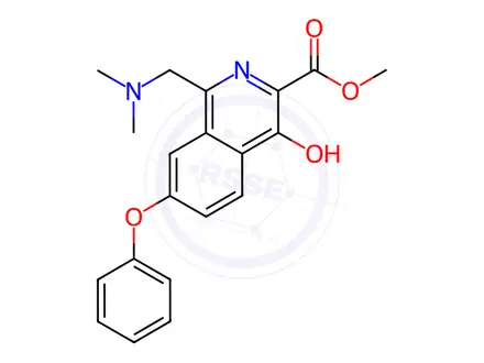 Chemical structure of Roxadustat Impurity 266