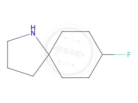 Chemical structure of 8-Fluoro-1-azaspiro[4.5]Decane