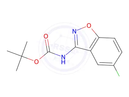 Chemical structure of tert-Butyl (5-chlorobenzo[d]isoxazol-3-yl)carbamate