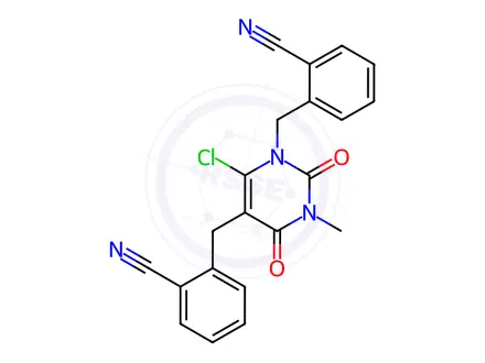 Chemical structure of Alogliptin Impurity 110