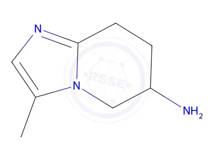 Chemical structure of 3-Methyl-5h,6h,7h,8h-imidazo[1,2-a]pyridin-6-amine