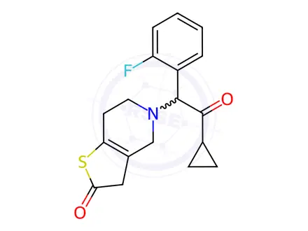 Chemical structure of Prasugrel Impurity 106