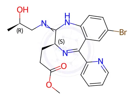 Chemical structure of Remimazolam Impurity 28