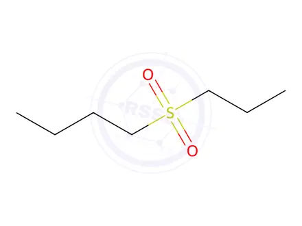 Chemical structure of Sulfone, butyl propyl