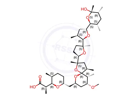 Chemical structure of Nigericin Impurity 2 Monomer