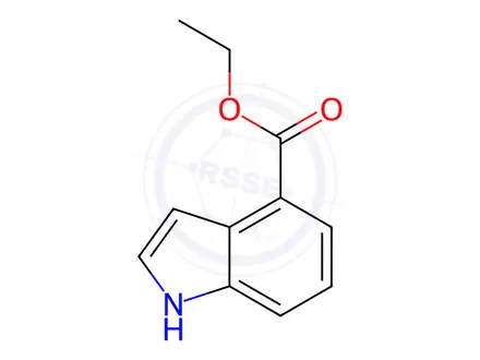 Chemical structure of Ethyl indole-4-carboxylate