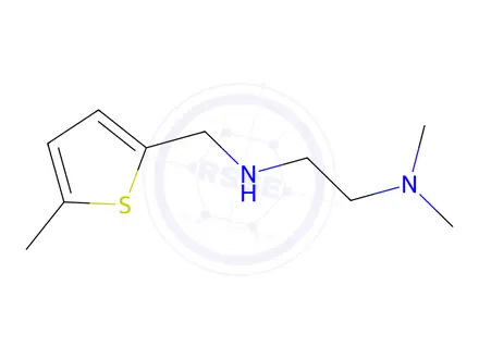 Chemical structure of N1,N1-Dimethyl-N2-((5-methylthiophen-2-yl)methyl)ethane-1,2-diamine