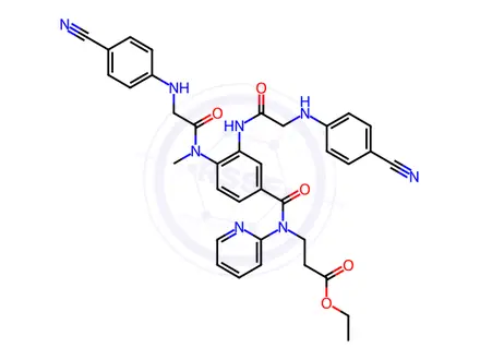 Chemical structure of Dabigatran Impurity 68
