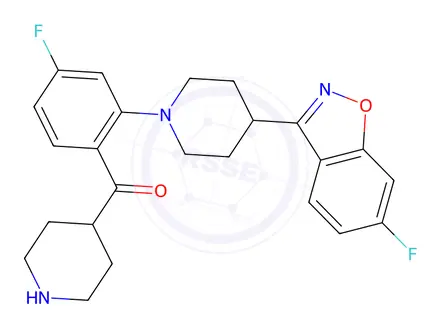 Chemical structure of Paliperidone Impurity 12