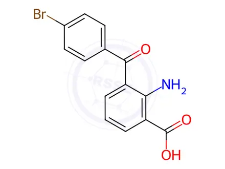 Chemical structure of Bromfenac Impurity 4
