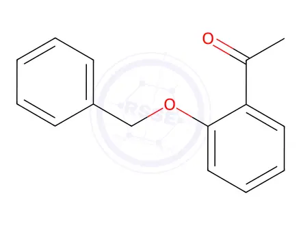 Chemical structure of 2'-Benzyloxyacetophenone
