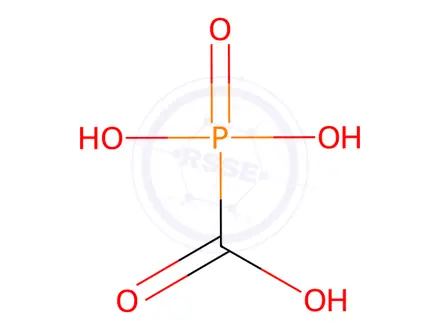 Chemical structure of Foscarnet