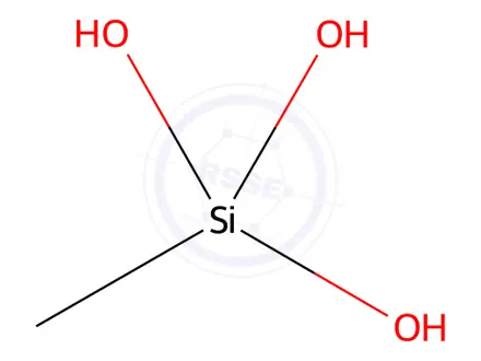 Chemical structure of Methylsilanetriol