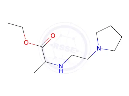 Chemical structure of Ethyl (2-(pyrrolidin-1-yl)ethyl)alaninate