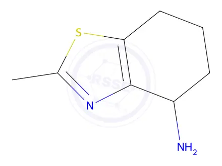 Chemical structure of 2-Methyl-4,5,6,7-tetrahydro-1,3-benzothiazol-4-amine dihydrochloride