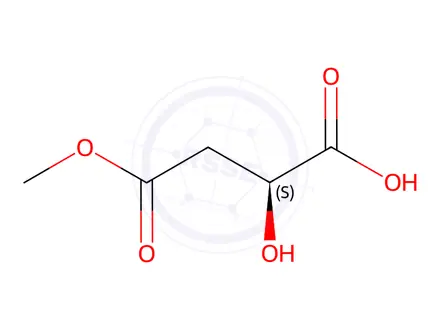 Chemical structure of Malic acid Impurity 1