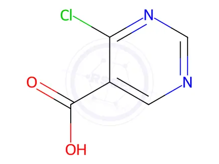Chemical structure of 4-Chloropyrimidine-5-carboxylic Acid