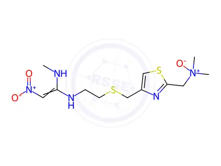 Chemical structure of Nizatidine N-Oxide