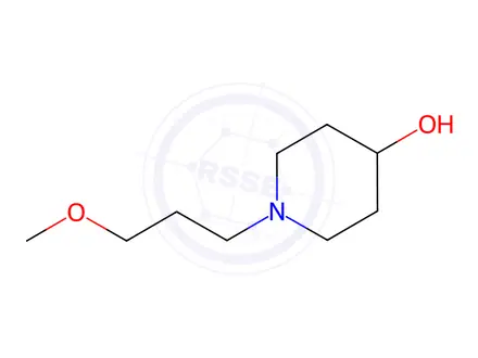 Chemical structure of 1-(3-methoxypropyl)piperidin-4-ol