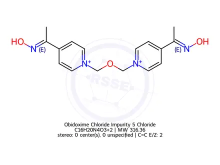 Chemical structure of Obidoxime Chloride Impurity 5 Chloride