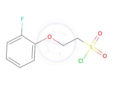 Chemical structure of 2-(2-Fluorophenoxy)ethanesulfonyl chloride