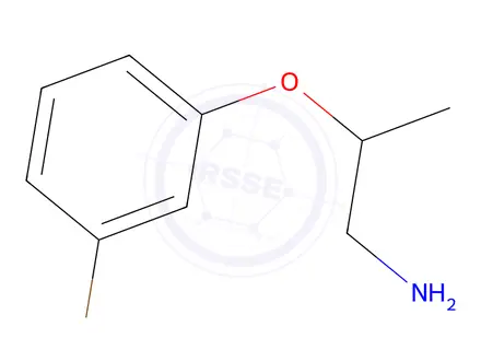 Chemical structure of 1-[(1-aminopropan-2-yl)oxy]-3-bromobenzene