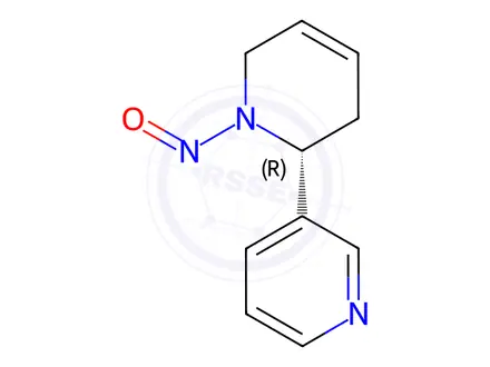 Chemical structure of (R)-N-Nitroso Anatabine