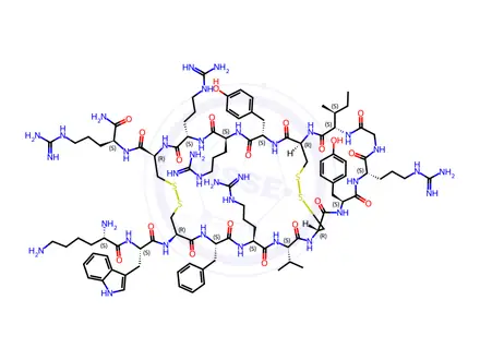 Chemical structure of Tachyplesin I