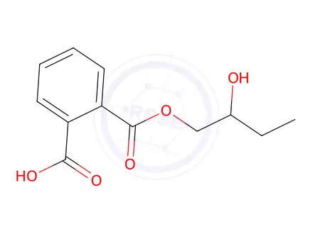 Chemical structure of Mono-2-hydroxybutyl Phthalate
