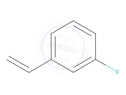 Chemical structure of 3-Fluorostyrene