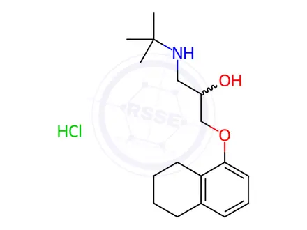 Chemical structure of Nadolol-Impurity G (Hydrochloride)