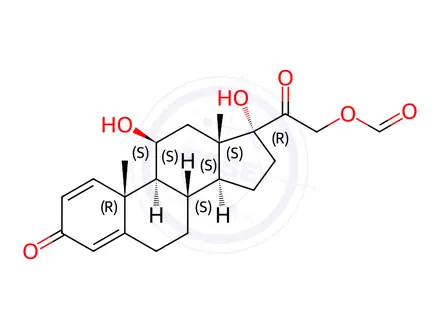 Chemical structure of Prednisolone Impurity 51