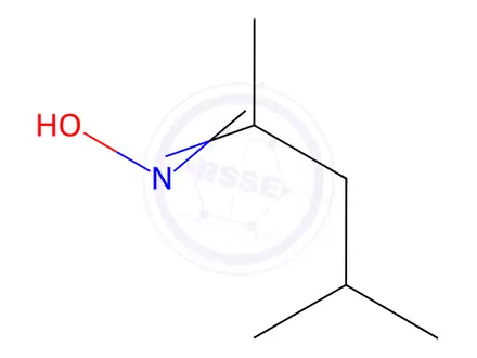 Chemical structure of 4-Methyl-2-pentanone Oxime