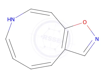 Chemical structure of 2H-Isoxazolo[5,4-d]azonine(9CI)