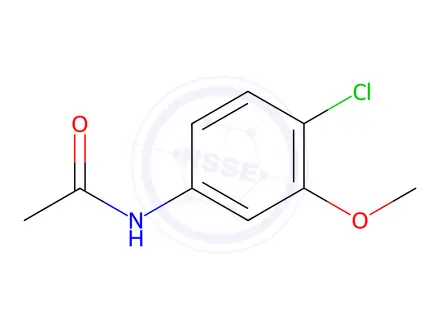 Chemical structure of N-(4-Chloro-3-methoxyphenyl)acetamide